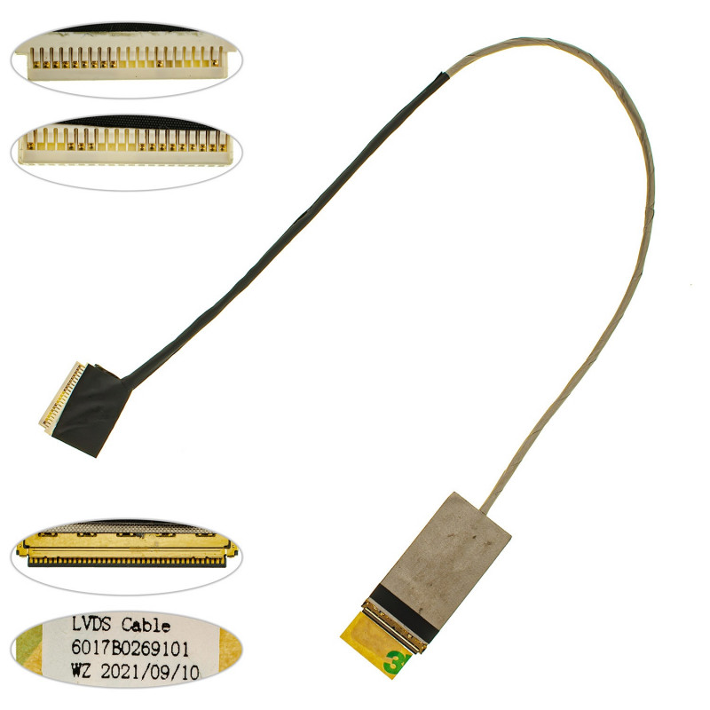 Шлейф матрицы 6017B0269101 для ноутбука HP Compaq 320 325 420 425 620 625 ProBook 4330 4430 4530 4730 LED Шлейф матрицы 6017B0269101 для ноутбука HP Compaq 320 325 420 425 620 625 ProBook 4330 4430 4530 4730 LED