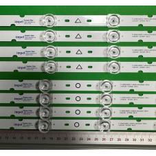 Подсветка TCL-50D8-3030F2.1-4X6-A-KX20190322 VER.4 TCL 50D8 3030F2.1 4X6 A KX20190322 50S525MAAA 50S525LAAA LVU500NEBL ES-3702