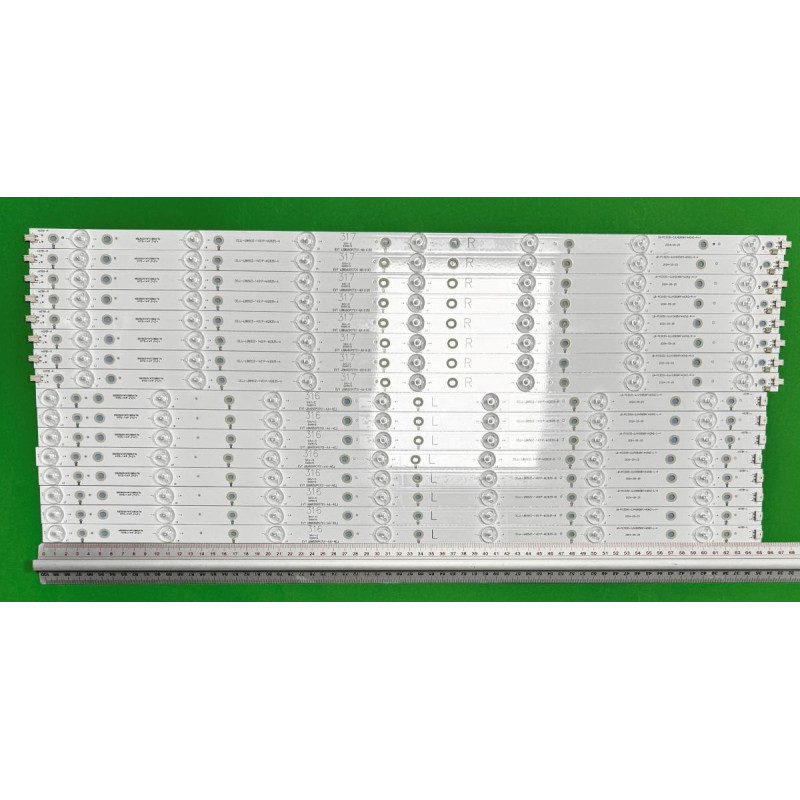Подсветка PHILIPS R CEJJ-LB650Z-14S1P-M3030-J 65PUF6701 L CEJJ-LB650Z-14S1P-M3030-I NEC E656 CEJJ LB650Z 14S1P M3030 J I ES-3705