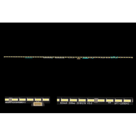 Подсветка A82Q4070201304936REV1.1 A82Q4070201304936REV11 82inch 208ea 20181219 V5 0 APT-LB19043 APT LB19043 APTLB19043 Skyworth