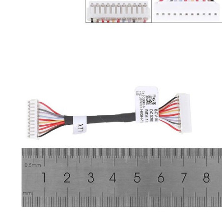 Кабель подключения Dell Inspiron 7466 7467 7566 7567 P78G, 0CGRR0 DC02002LF00 BCV10