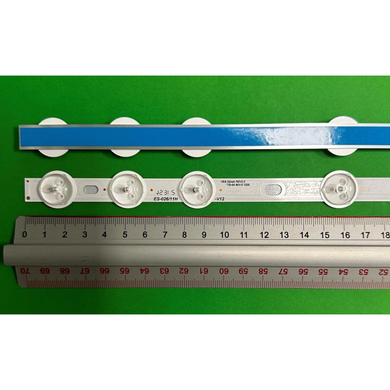 Kit Di 2 Strisce LED 575mm Per Retroilluminazione TV – 11 LED, 700 Nit, Per Modelli Ves315Wnds