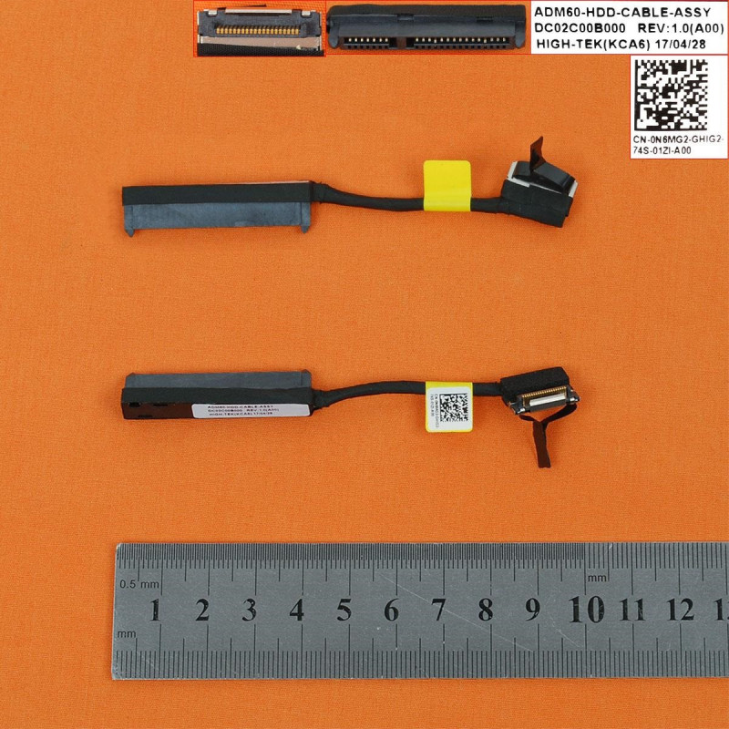 Шлейф Sata HDD SSD до ноутбука Dell Latitude E5270 DC02C00B000 0N6MG2 Шлейф Sata HDD SSD до ноутбука Dell Latitude E5270 DC02C00B000 0N6MG2