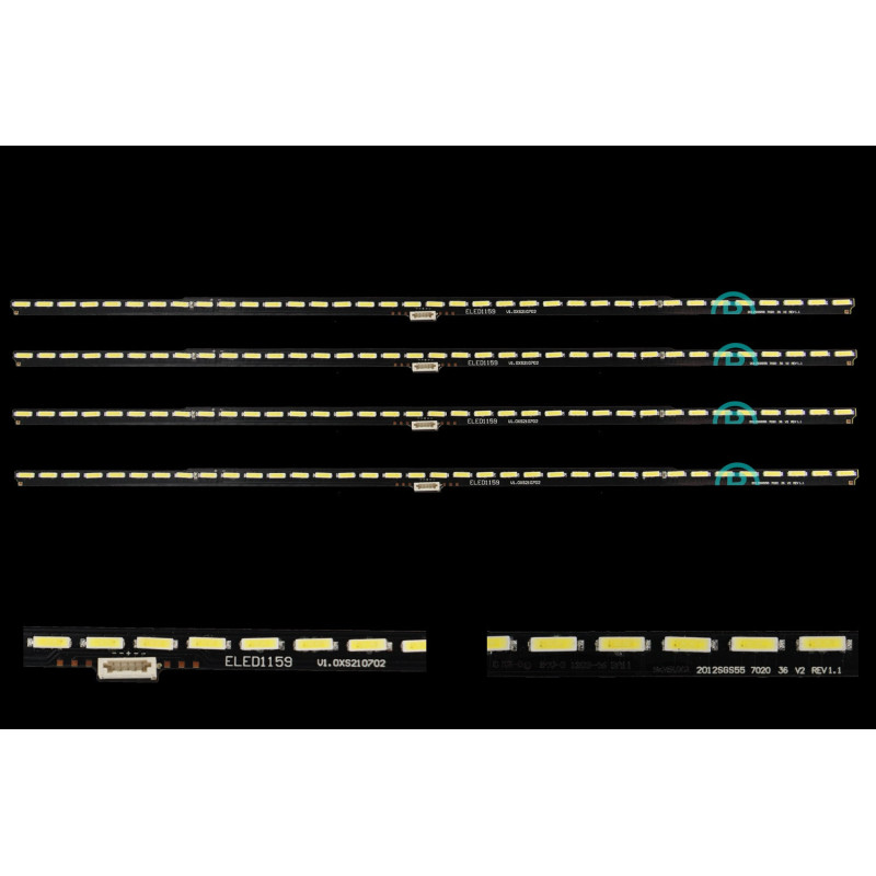 Подсветка ELED1159 2012SGS55 7020 36 V2 REV1.1 Philips 55PFL7007K ES-ELED-796 ES ELED 796 ESELED796 Подсветка ELED1159 2012SGS55 7020 36 V2 REV1.1 Philips 55PFL7007K ES-ELED-796 ES ELED 796 ESELED796