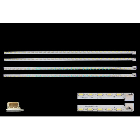 Подсветка L F460LB001T-001 F460LB001T 001 F460LB001T001 R F460LB001B-001 F460LB001B 001 F460LB001B001 Sharp Lc-46le540u Lc46le5