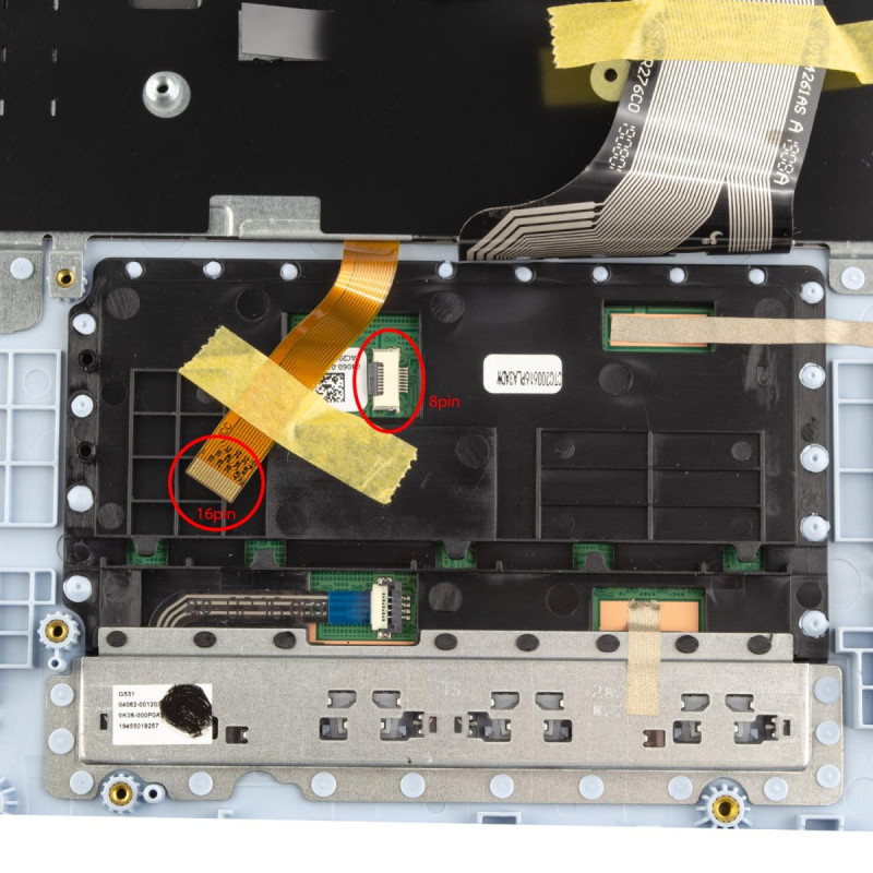 Корпус клавиатури Asus ROG Strix G531GU GL531GU PX531GU G531GT G531GV 90NR01I6-R30UA0 90NR01I6-R30US0 90NR01I6- Корпус клавиатури Asus ROG Strix G531GU GL531GU PX531GU G531GT G531GV 90NR01I6-R30UA0 90NR01I6-R30US0 90NR01I6-