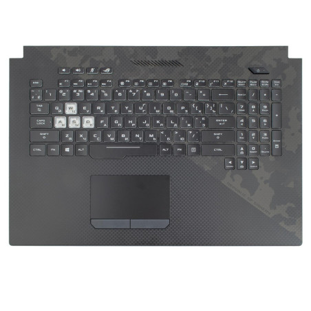 Корпус клавиатури Asus ROG Strix GL704GM GL704GV GL704GW 90NR00M1-R31TW0 90NR00M1-R31UI0 90NR00M1-R31RU0 90NR00
