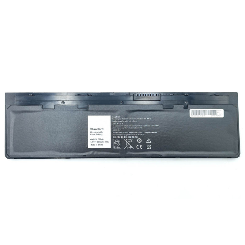 Акумулятор GVD76 Dell Latitude E7240 E7250 12 7000 WD52H 7.4V 5600mAh 42Wh Акумулятор GVD76 Dell Latitude E7240 E7250 12 7000 WD52H 7.4V 5600mAh 42Wh