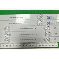 Подсветка TELEFUNKEN VES580QNZT-N2-Z01 LT58VA8000 VES580QNZT N2 Z01 VES580QNZT_N2_Z01 UK4B63DB D58-U660N1CW D58 U660N1CW N2Z01