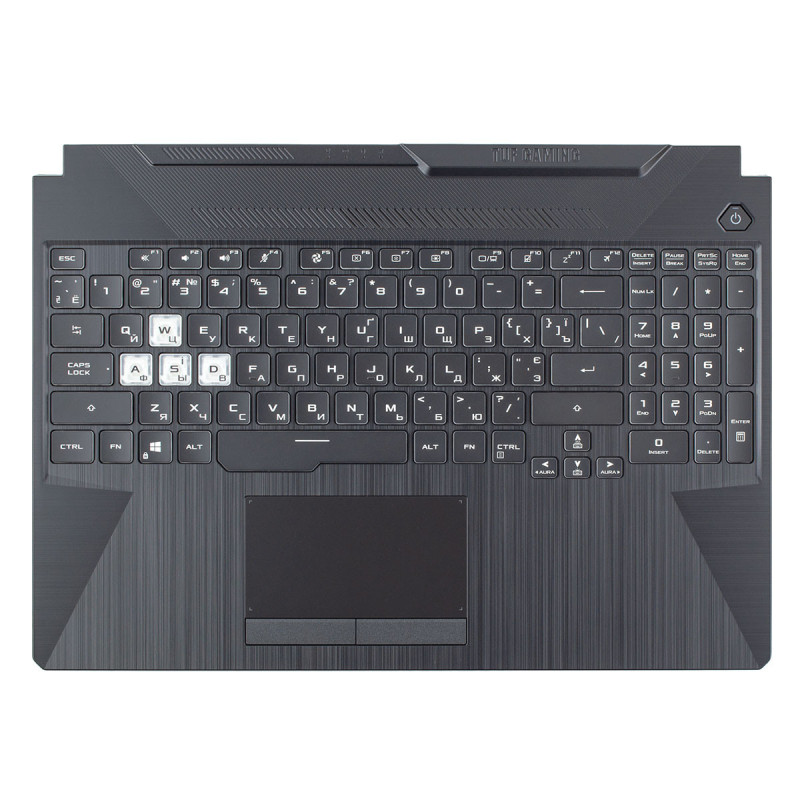 Верхняя крышка Asus FX506HC FX506HE 90NB0703-R30UA0 90NR0703-R30RU1 AEBKX700030 0KNR0-681MRU00 V191346FS1