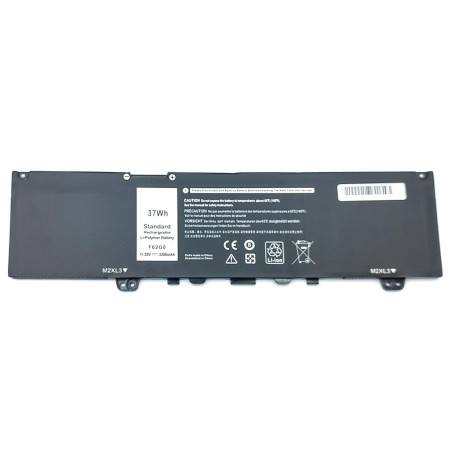 Батарея F62G0 Dell Inspiron 13 7370 7373 7380 7386 Vostro 13-5370 11.55V 3200mAh