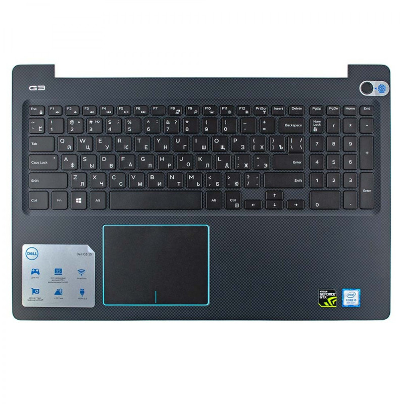 Корпус верхняя крышка Dell G3 15 3579 0T2DKN T2DKN 0N4HJH N4HJH 055K5P FFC 00H3PH 0J5NYF 0X7W7R NBX00029U00 Корпус верхняя крышка Dell G3 15 3579 0T2DKN T2DKN 0N4HJH N4HJH 055K5P FFC 00H3PH 0J5NYF 0X7W7R NBX00029U00