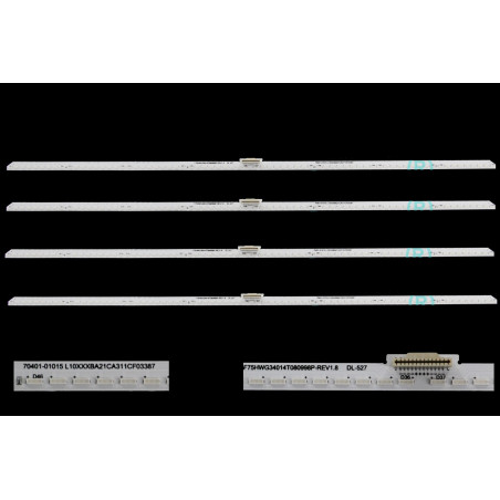 Подсветка F75HWG34014T080998P-REV1.8 F75HWG34014T080998P REV1 8 F75HWG34014T080998PREV18 DL-527 DL 527 DL527 HEGE-570 HEGE 570