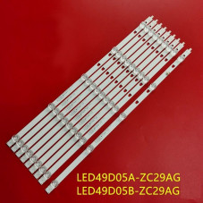 Подсветка HAIER A LED49D05A-ZC29AG-01E 2018-04-09 5S1P LED49D05A ZC29AG 01E LED49D05A-ZC29AG-01D 30349005214D 01D B50U ES-4080