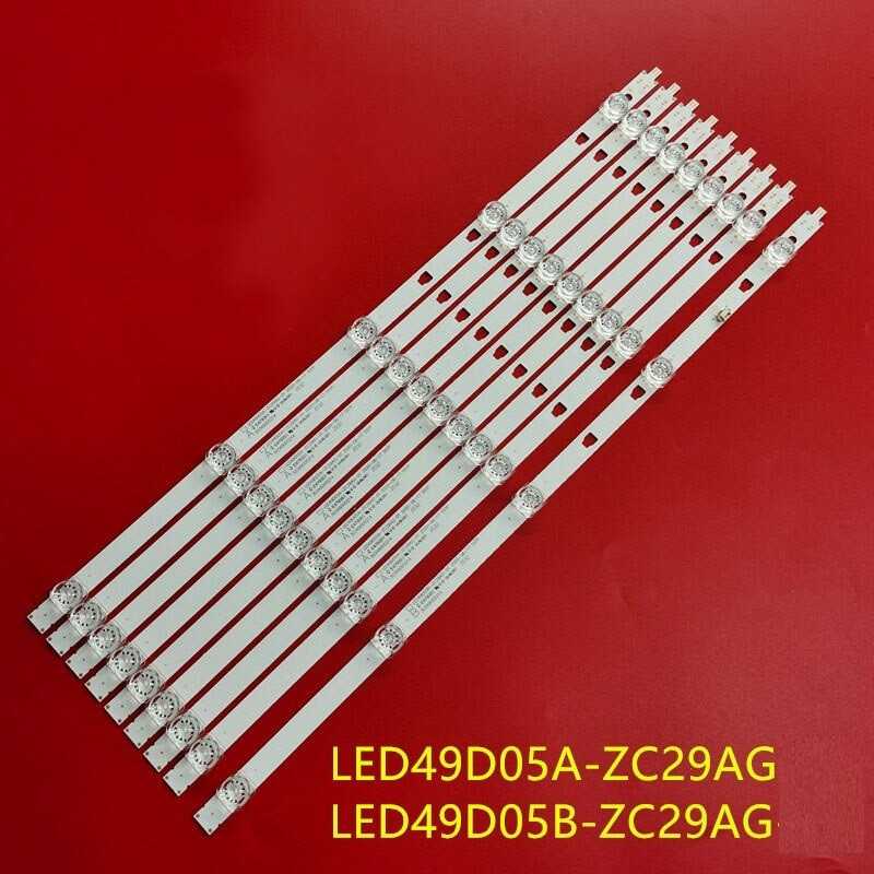 Подсветка HAIER A LED49D05A-ZC29AG-01E 2018-04-09 5S1P LED49D05A ZC29AG 01E LED49D05A-ZC29AG-01D 30349005214D 01D B50U ES-4080