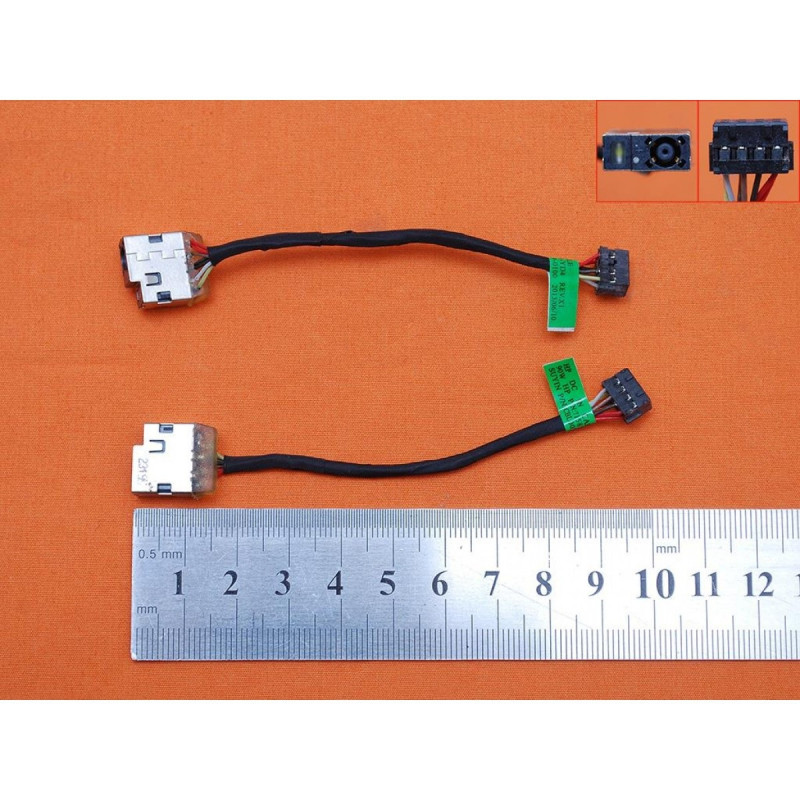 Роз'єм гніздо живлення HP Compaq TPN-Q117 Q117 715813-YD4 715813-FD4 715813-SD4 CBL00369-0100 PJ819 CBL00369 Роз'єм гніздо живлення HP Compaq TPN-Q117 Q117 715813-YD4 715813-FD4 715813-SD4 CBL00369-0100 PJ819 CBL00369