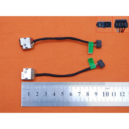 Роз'єм гніздо живлення HP Compaq TPN-Q117 Q117 715813-YD4 715813-FD4 715813-SD4 CBL00369-0100 PJ819 CBL00369