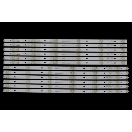 Подсветка FOX 65 L K12511E C9000J660907ZA810B ZN-65W12AL-6Lplus6R 70208 V1.1-0T E351707 65DLE58 ZN 65W12AL 6Lplus6R V1.1 0T