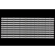 Подсветка JLW55_10X5_MCPCB_V1 JLW55 10X5 MCPCB V1 JLW5510X5MCPCBV1 JLW55-10X5-MCPCB-V1 JLW 55 OD20 DSMLED 300mA WML-550 WML550