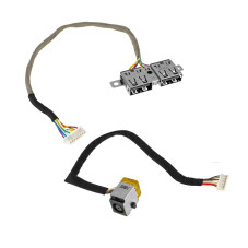 Разъем питания HP ProBook 4520s 4525s 4720s 599807-001 с кабелем