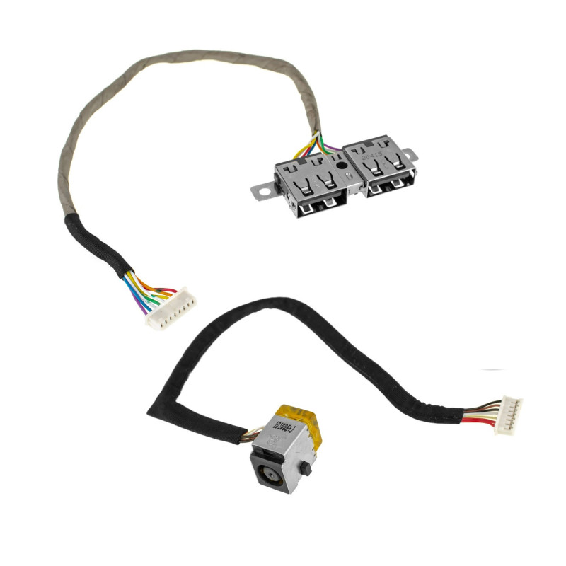 Разъем питания HP ProBook 4520s 4525s 4720s 599807-001 с кабелем Разъем питания HP ProBook 4520s 4525s 4720s 599807-001 с кабелем