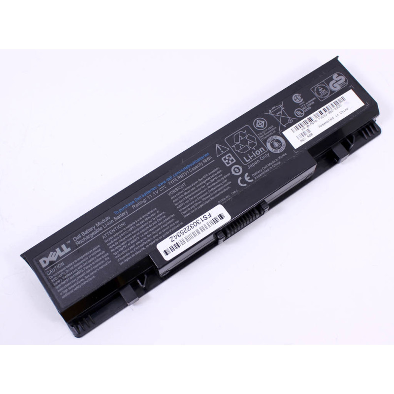 Батарея RM791 Dell Studio 1737 1735 KM973 KM974 KM976 KM978 MT335 MT342 PW824 PW835 RM791 RM868 RM870 11.1V 56Wh Black Orig Батарея RM791 Dell Studio 1737 1735 KM973 KM974 KM976 KM978 MT335 MT342 PW824 PW835 RM791 RM868 RM870 11.1V 56Wh Black Orig