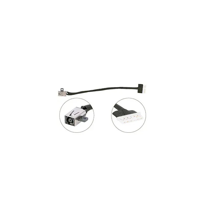 Разъем питания Dell Inspiron 3465 3467 3476 3565 3567 3576 Vostro 3468 3478 3578 P63F 450.09W05.0001 FWGMM 0FWGMM