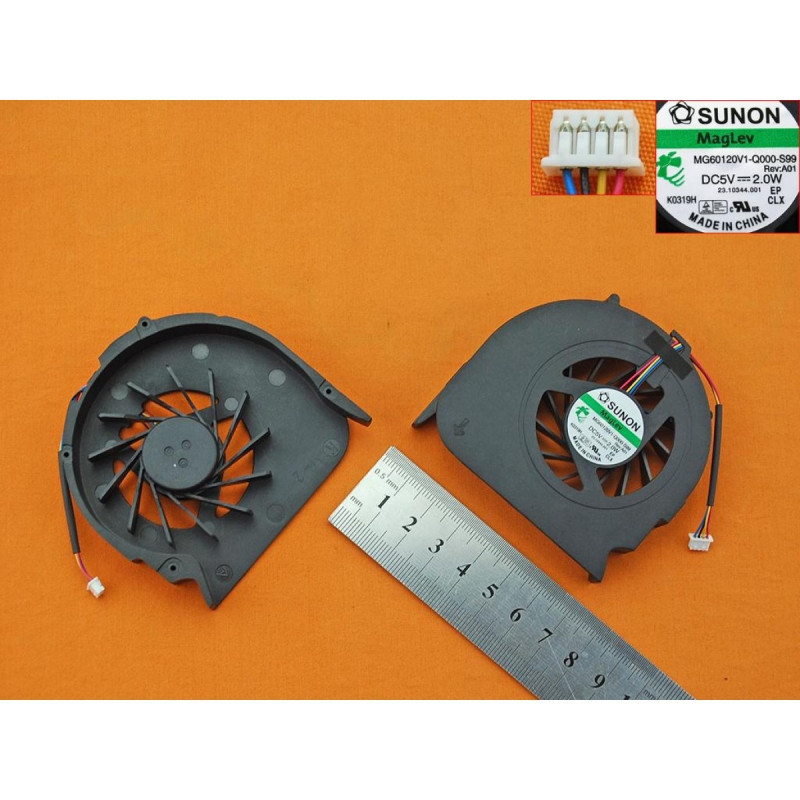 Вентилятор Packard Bell MS2273 TJ65 TJ75 TJ76 TJ77 TJ78 MG60120V1-Q000-S99 mg60090v1-q000-s99 dfs541305lhot