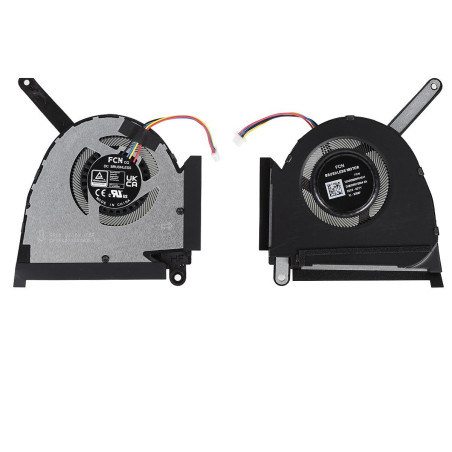 Вентилятор Asus TUF Dash F15 FX517ZC FX517ZE TUF517ZC 13NR0950P01011 DQ5D587G004 DFS5K22305283E FP85 5V CPU FAN
