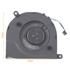 Вентилятор Dell Latitude 5480 5488 5490 5491 5495 76 0G5JG4 EG50060S1-C320-S9A DC28000IWFL FJ67 DFS531005PL0T 70mm