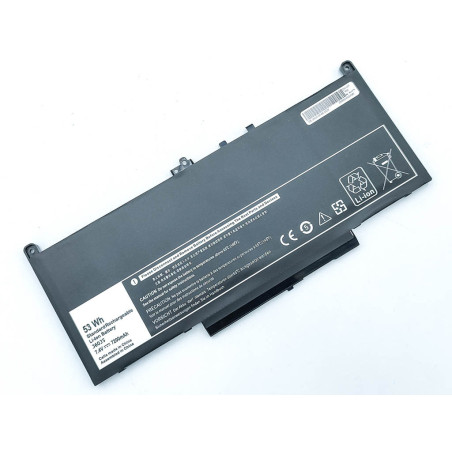Батарея J60J5 Dell Latitude E7270 E7470 J60J5 R1V85 MC34Y 242WD 7.4V 7200mAh