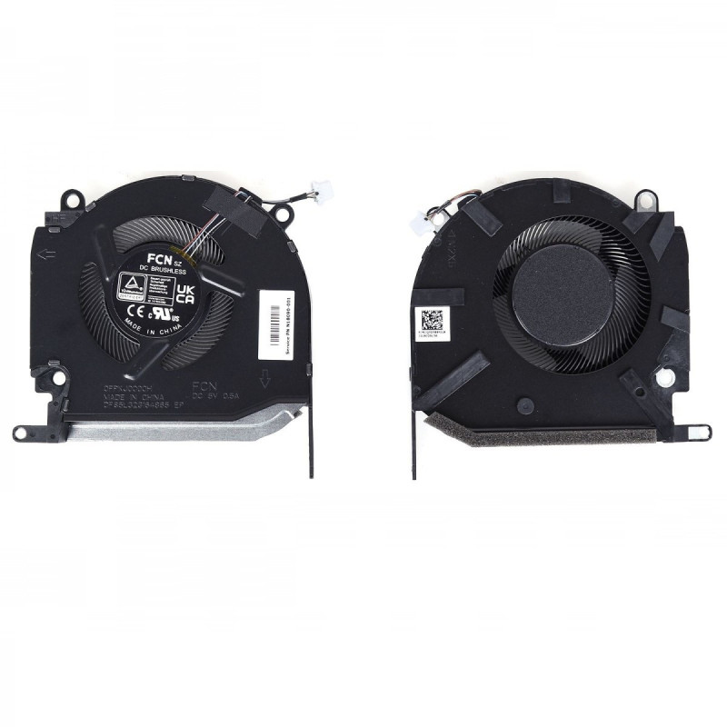 Вентилятор HP Omen 16-K 16-N TPN-Q280 5V CPU fan N18090-001 N18090001 0FPKJ0000H DFS5L32G164865 Вентилятор HP Omen 16-K 16-N TPN-Q280 5V CPU fan N18090-001 N18090001 0FPKJ0000H DFS5L32G164865