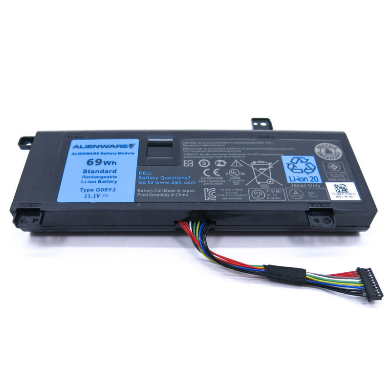 Акумулятор DELL Alienware 14 M14x R3 R4 14D-1528 Y3PN0 8X70T G05YJ 11.1V 69Wh Оригинал