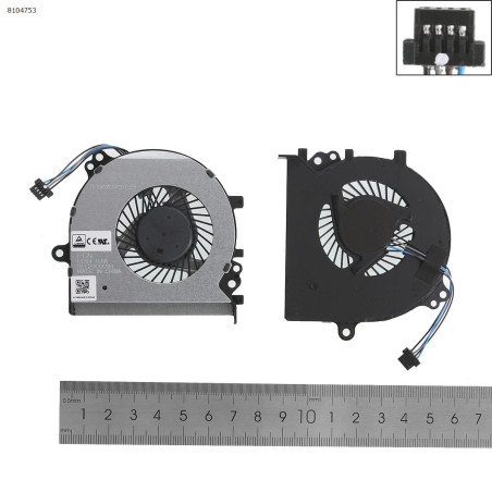 Вентилятор HP Probook 430 G4 905730-001 905730001 905730 001 NS65B02-15M21 NS65B0215M21 NS65B02 15M21