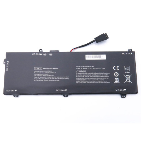 Акумулятор ZO04XL HP ZBook Studio G3 ZBook Studio G4 ZO04 HSTNN-LB6W HSTNN-CS8C HSTNN-C88C HSTNN-C02C 808450-002 15.2V 4150mAh