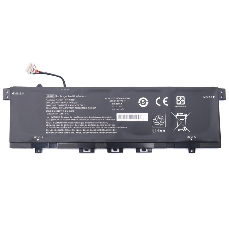 Акумулятор HP Envy KC04053XL HSTNN-DB8P HSTNN-IB8K L08496-855 L08544-1C1 L08544-2B1 TPN-W133 TPN-W136 15.2V 3300mAh Акумулятор HP Envy KC04053XL HSTNN-DB8P HSTNN-IB8K L08496-855 L08544-1C1 L08544-2B1 TPN-W133 TPN-W136 15.2V 3300mAh