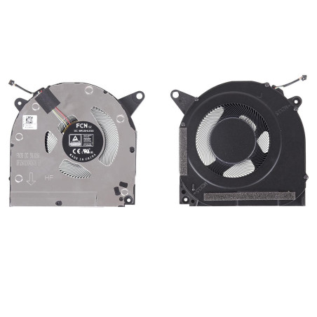 Вентилятор Lenovo Legion S7-15IMH5 82BC S7-15ARH5 82HM GPU FAN 5V 0.5A 5F10S13923 FN36 DFS5K123043639 BL0110401610