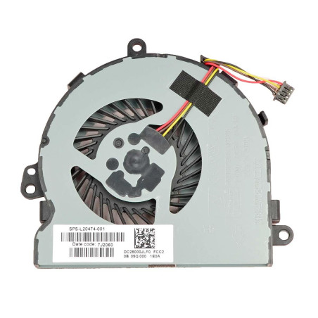 Вентилятор HP 15-DA 15-DB 15-DR 15Q-DX 15T-DS 250 255 256 258 G6 G7 L20474-001 DC28000JLF0 DFS470805CL0T F3KM