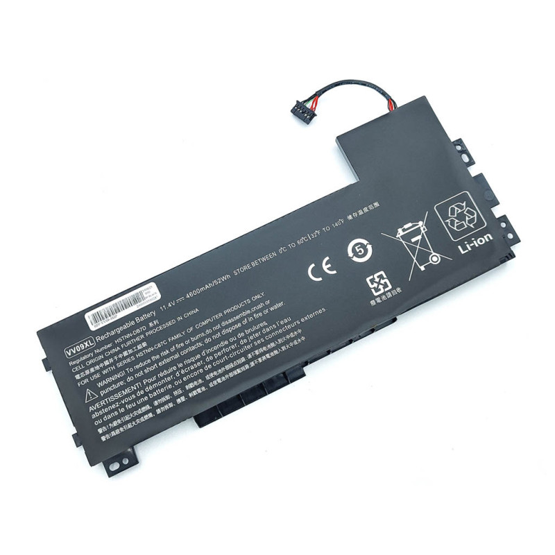 Акумулятор VV09XL HP ZBook 15 17 G3 Series HSTNN-DB7D 808398-2C1 808452-001 11.4V 4600mAh Акумулятор VV09XL HP ZBook 15 17 G3 Series HSTNN-DB7D 808398-2C1 808452-001 11.4V 4600mAh