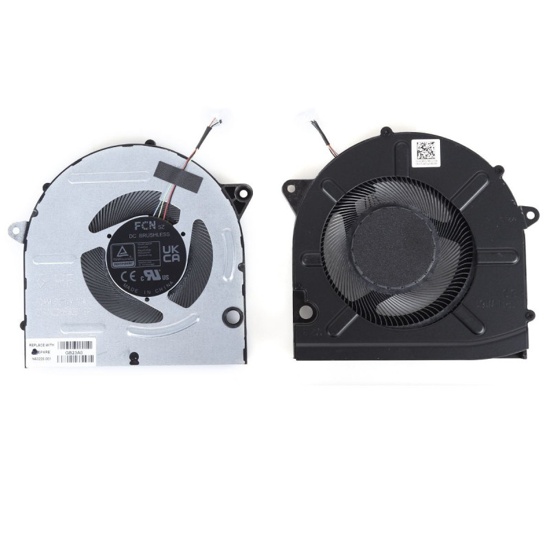 Вентилятор HP Pavilion PRO 16 16-AB 16T-AB TPN-W161 12V N63220-001 FCN FQWM DFSCK22105182B EG50060S1-C200-S9A Вентилятор HP Pavilion PRO 16 16-AB 16T-AB TPN-W161 12V N63220-001 FCN FQWM DFSCK22105182B EG50060S1-C200-S9A