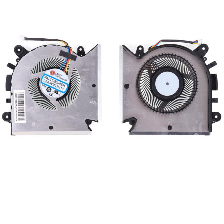 Вентилятор MSI GF63 MS-16R1 MS-16R2 MS-16R3 MSI GF65 MS-16W2 CPU fan 4pin PABD08008SH-N413 PABD08008SHN41 E322500300A