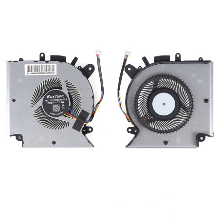 Вентилятор MSI GL66 GF66 GF76 MS-1583 5V CPU Fan PABD08008SH-N459 PABD08008SH-N477 FCN QP10 DFS5L22H05G86C