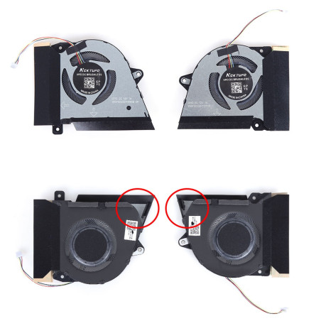 Вентилятор Asus ROG GA401IHR GA401QC GA401QE GA401QEC GA401QH GA401QM PX401QM RTX 3060 12V CPU GPU 13NR05S0AP0101