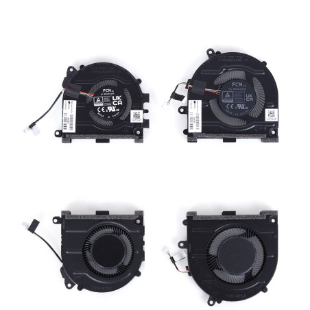 Вентилятор HP Pavilion 14-EH 14T-EH TPN-W154 DC 5V CPU GPU N10440-001 FCN FPJ7 DFS5K12304363L N10439-001 FCN FPJ8 DFS