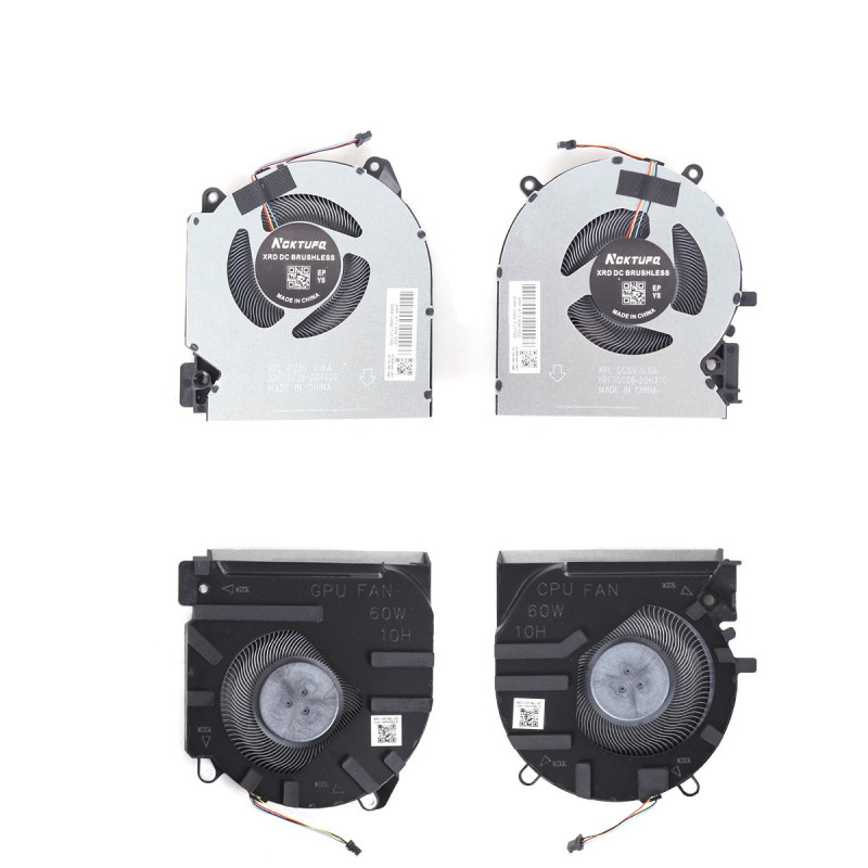 Вентилятор HP Victus 16-D 16T-D 16-E TPN-Q263 TPN-Q264 60W CPU GPU Fan M75721-001 NS75C06-20K19 M75723-001 NS75C06-20