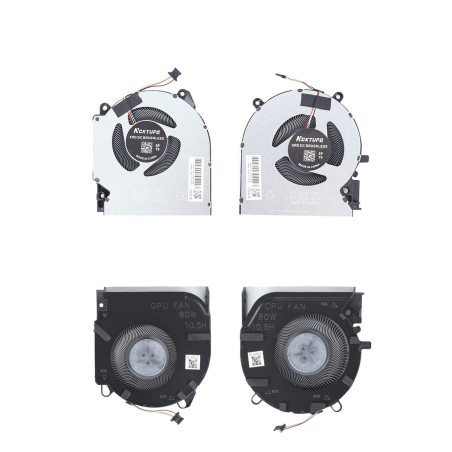 Вентилятор HP Victus 16-D 16T-D 16-E TPN-Q263 TPN-Q264 80W CPU GPU Fan M54776-001 NS75C06-20K21 20K22