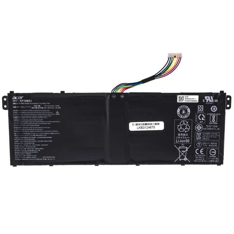 Батарея AP16M5J ACER Aspire A114-31 A315-21 A315-51 A515-51 ES1-523 ES1-532 ES1-533 ES1-732 AP16M4J 7.6V 6100mAh 46Wh Батарея AP16M5J ACER Aspire A114-31 A315-21 A315-51 A515-51 ES1-523 ES1-532 ES1-533 ES1-732 AP16M4J 7.6V 6100mAh 46Wh
