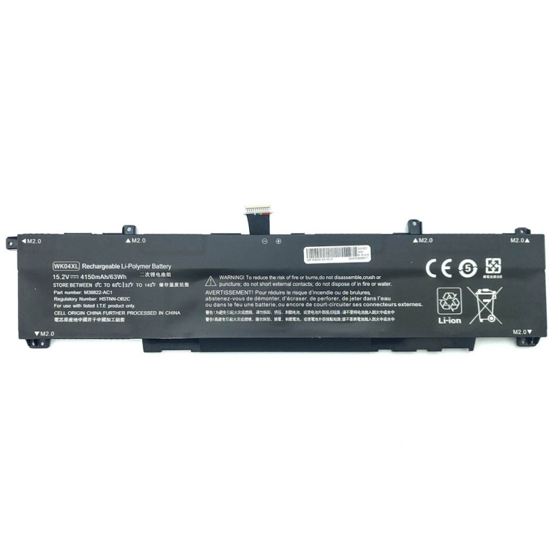 Батарея WK04XL HP Victus 16-B 16-D 16-E HSTNN-IB9V HSTNN-OB2C M38822-171 M38822-AC1 M39179-005 WK04070XL 15.2V 4150mAh Батарея WK04XL HP Victus 16-B 16-D 16-E HSTNN-IB9V HSTNN-OB2C M38822-171 M38822-AC1 M39179-005 WK04070XL 15.2V 4150mAh