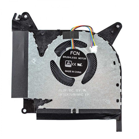 Вентилятор Asus G715GV G715GW GL704GM GL704GV GL704GW GPU 12V 1A FL2F DFSCK22115181C EP 13NR00N0M10111 13N1-5BP0311