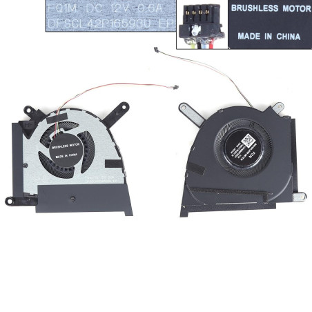 Вентилятор Asus TUF Dash F15 FX517ZM FX517ZR TUF517ZM 12V GPU fan 13NR0990T02021 13NR0990T02011 DQ5DC79G002 FCN FQ1M